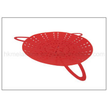 Silicone Food Steamer with Handle (RS04)